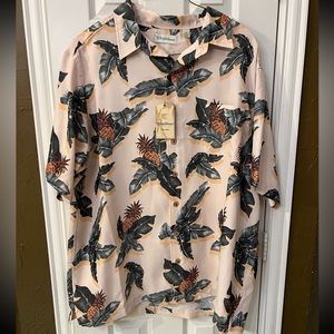 Caribbean Mens 3xt Hawaiian Shirt